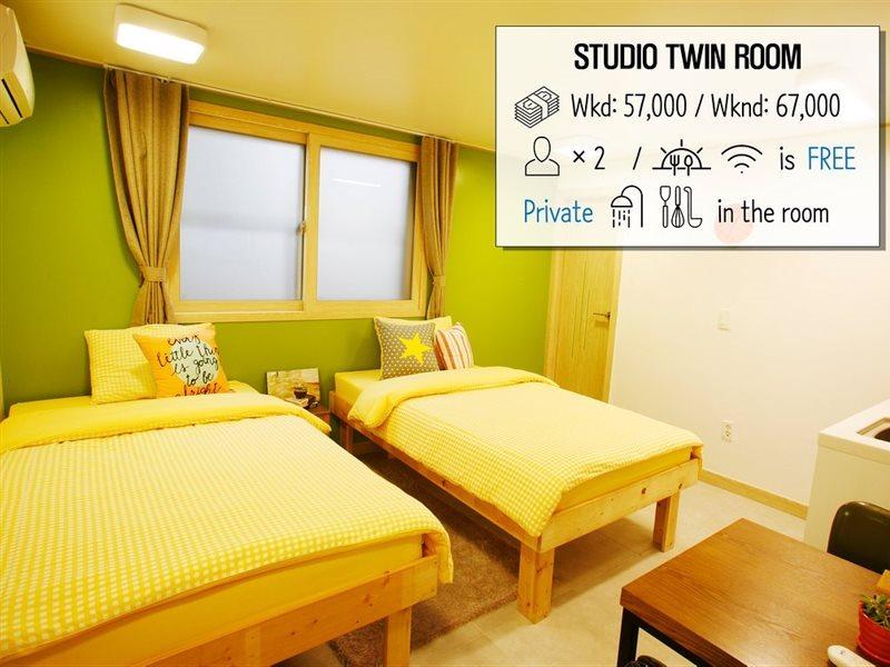 Lee & No Guesthouse Hongdae Seoul Exterior foto